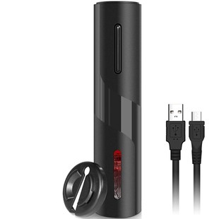 Rechargeable Electric Wine Bottle Opener Corkscrew Foil Cutt