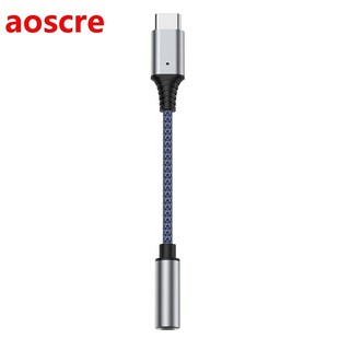 Type-C Headset Adapter 3.5mm Audio Jack Converter Digital Au