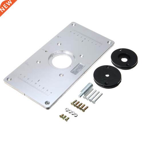 Router Table Insert Plate With 4pcs Router Insert Rings Wood