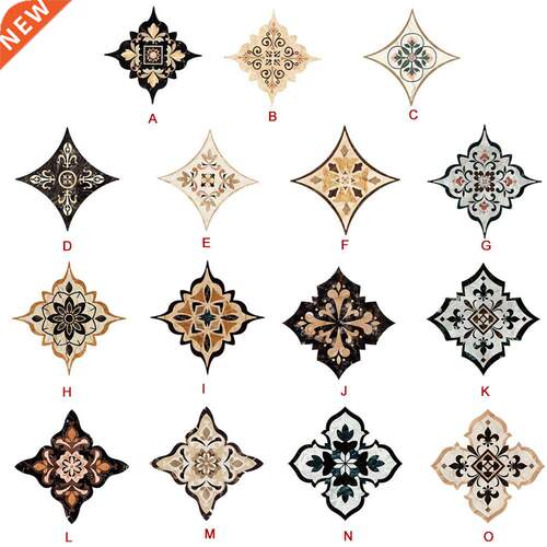 Tle Stcker PVC Backsplash Applque 21 Pcs Home Decor Lv