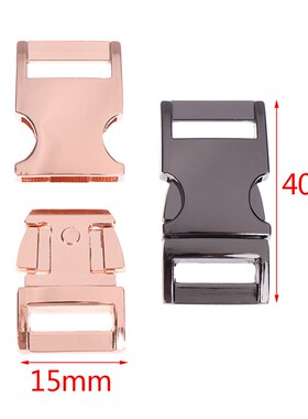 1pc DIY Outdoor Camping Backpack Bag Buckle Metal Curved Sid