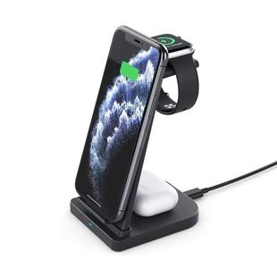 15W 3 In 1 Wireless Fast Charger Stand Dock Station for IPho