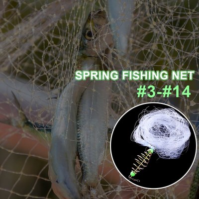 Multi Size Fishing Net Trap Mesh Luminous Netting Fishnet Ta