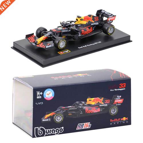 Bburago 1:43 2022 RB16B #33 #11 F1 Formula Car Static Die Ca