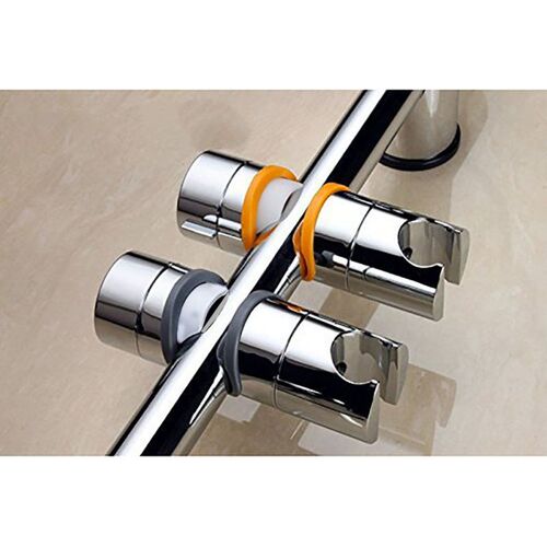 New Showerhead Slider Holder Twin Set Adjustable Shower Head