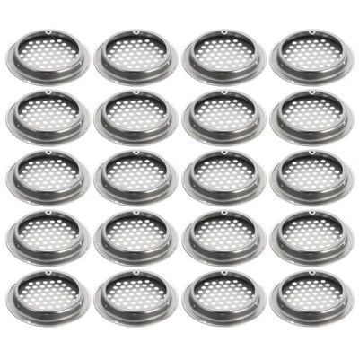 20pcs Air Vent Grille Cupboard Exhaust Ventilation Grille Se