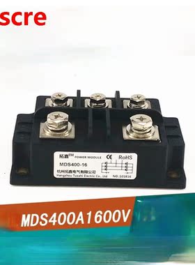 Three-phase rectifier bridge module 400A 1600V MDS400-16 MD