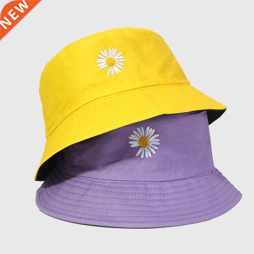 Double-Side Unisex Bucket Hat Fishing Outdoor Cap Women Buck