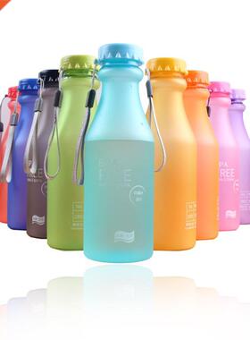 550ML BAP FREE Water Bottle Unbreakable Frosted Sport Kettle