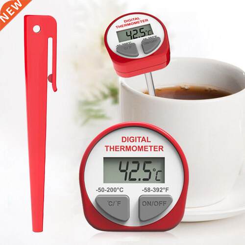 Home Ktchen Dgtal Food Thermometer Meat Coffee Temperatur