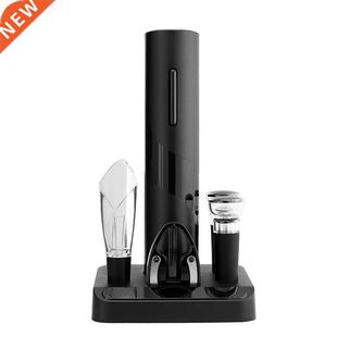 Electric Wine Bottle Opener/Aerator/Pourer Set, Automatic Co