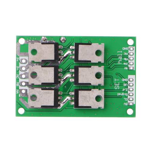 DC 12V-36V 15A 500W Brushless Motor Controller Hall BLDC Dri