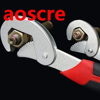 Universal Adjustable Wrench Spanner Set,Grip 6-32mm Adjustab