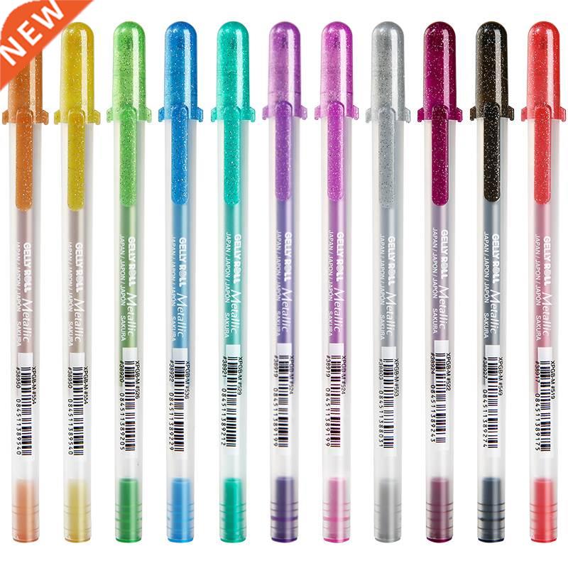 Sakura Gelly Roll Gel Pen Metallic Color 12 Colors Jap