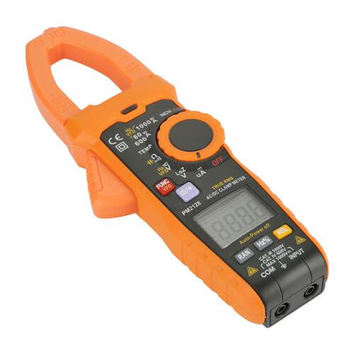 PEAKMETER PM2128 Handheld Digital AC/DC Voltage Current Clam