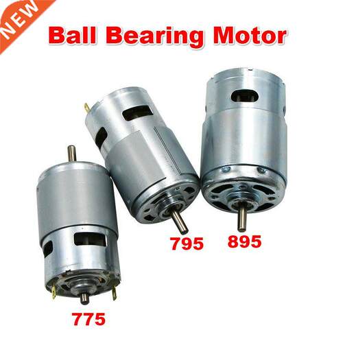 DC12V Motor 775/795/895 Double Ball Bearing 6000-12000RPM La