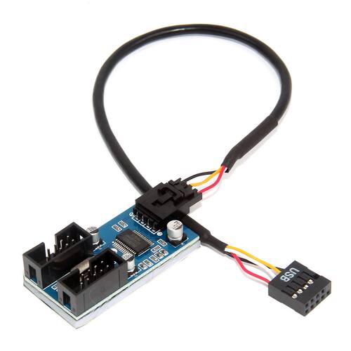 USB 9-pin Extension Cable Splitter Cable One-to-four/one-to-