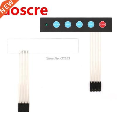 1x5 Matrix Array LED 5 Key Membrane Switch Keypad Keyboard A