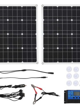 Solar Panel Kit Solar Charge Controller Monocrystalline Sili