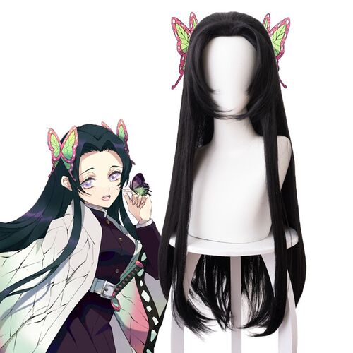 Kochou Kanae Wig Anime Demon Slayer Kimetsu no Yaiba Cosplay