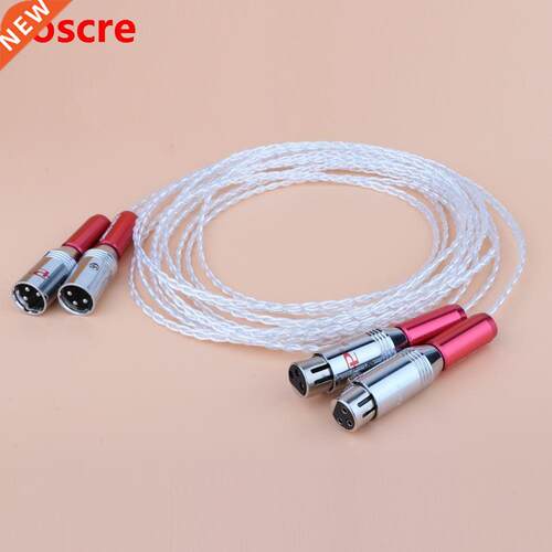 Yter 3AG Single Crystal Silver Audio Cable Hifi XLR Intercon