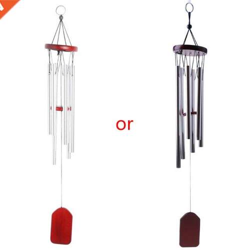 Antique Redwood Wind Chime Garden Outdoor Balcony Livingroom