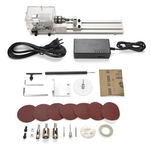 Beading Machine Mini  Woodworking Lathe Miniature Buddha