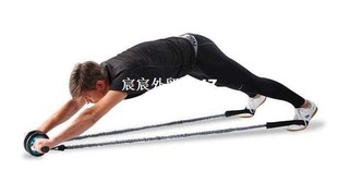 Two and Three Wheels Abdominal Muscle Roller BodyBuilding Fi