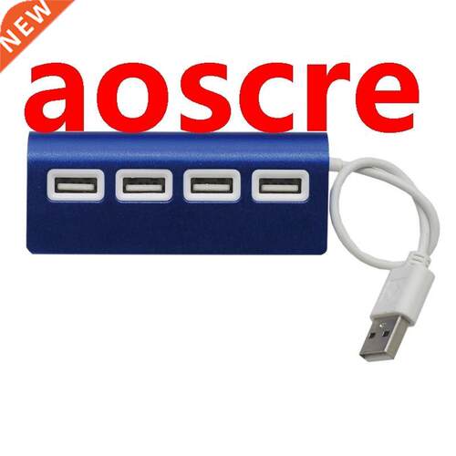 Mini USB 2.0 HUB Hi-Speed Hub 4 Port Splitter Adapter Hub US