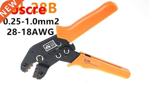 SN-28B Pin Crimping Tool 2.54mm 3.96mm 28-18AWG Crimper 0.25