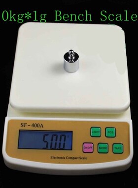 10kg1g Bench Scales Digital Postal Kitchen Scale SF-400A Ele