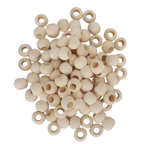 Wooden Beads Necklace Spacer High Textur  for Bracelet for N