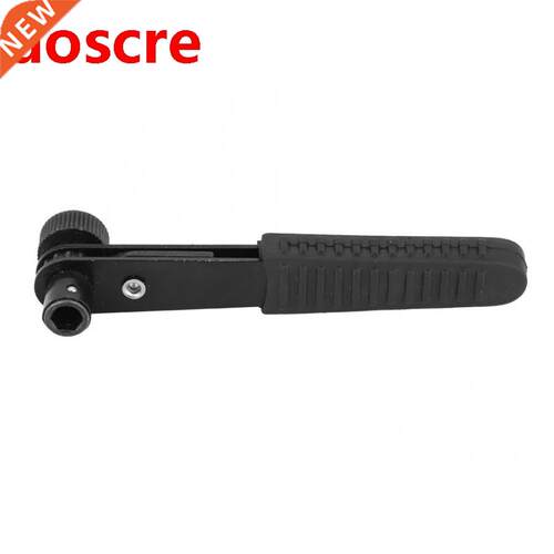 1/4 Black 90 Right Angle Steel Ratchet Wrench Screwdriver Sl