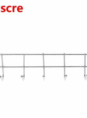 5 Hooks Over Door Clothing Hanger Rack Cabinet Door Loop Hol