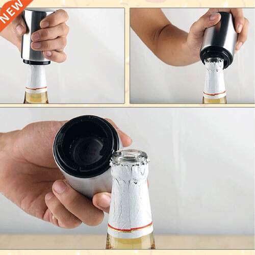 Magnetic Automatic eer ottle Opener Stainless Steel Magnet