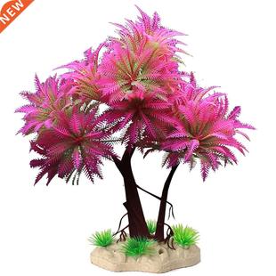 Artificial Aquarium Plants Decoration Large Lifelike Plastic