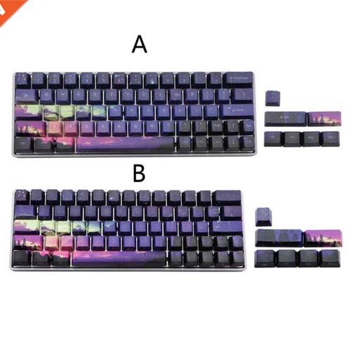 71 Keys OEM PT Keycaps Full Set Mechanical Keyoard Keycaps