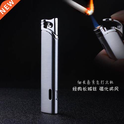 Compact Jet Gas Torch Turbo Lghter Strp Wndproof All Meta
