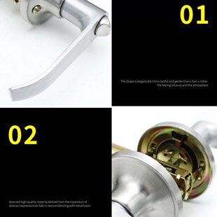 Door Handle Gate Office Entrance Pieces Lever Front