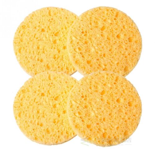 Puff Cleansing-Sponge Face-Wash Round Beauty Makeup-Tools-Ac