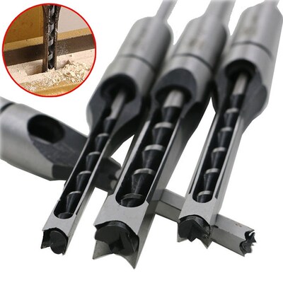 6/8/12.5mm HSS Square Hole Drill Bit Auger Bit Steel Mortisi