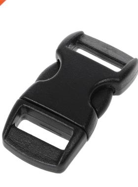 NEW 10PCS Buckles For Umbrella Paracord Bracelets Black Side