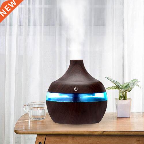 300ML SB Ar Humdfer Electrc Aroma Dffuser Mst Wood Gr