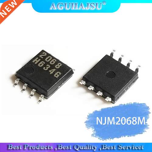 10pcs/lot NJM2068M NJM2068D JRC2068D 2068D SOP8 molewei Ampl