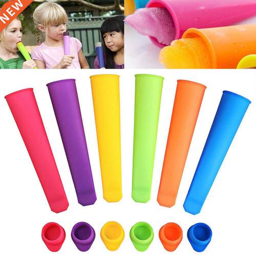 6PCS Creatve  ce Cream ce Mold Slcone Mold Slcone