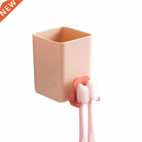 Wall Mounted Toothbrush Holder for Bathroom Multifunctional