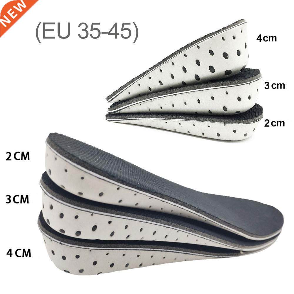 height increase insole 1 pair hard breathable memory foam he