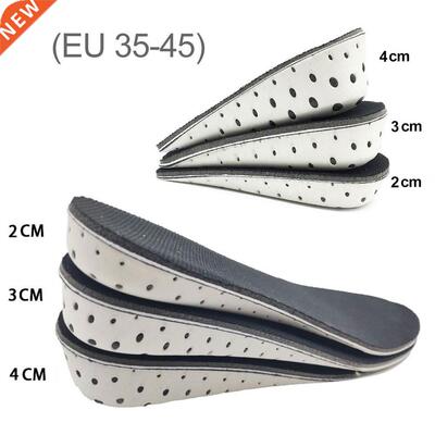 Height Increase Insole 1 Pair Hard Breathable Memory Foam He