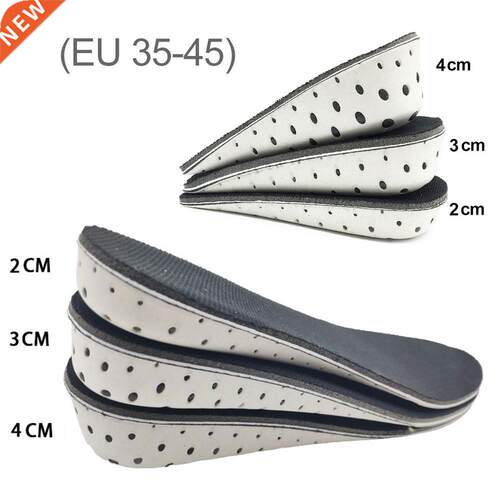 Height Increase Insole 1 Pair Hard Breathable Memory Foam He