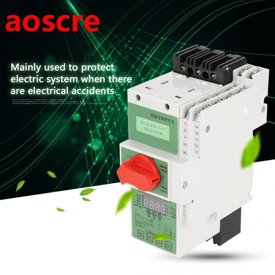 Intelligent Motor Protection Controller Switch Control and P